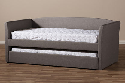Baxton Studio - CamiNo Daybed - CF8756-Grey-Day Bed view 9