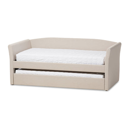 Baxton Studio - CamiNo Daybed in Beige - CF8756-Beige-Day Bed view 1