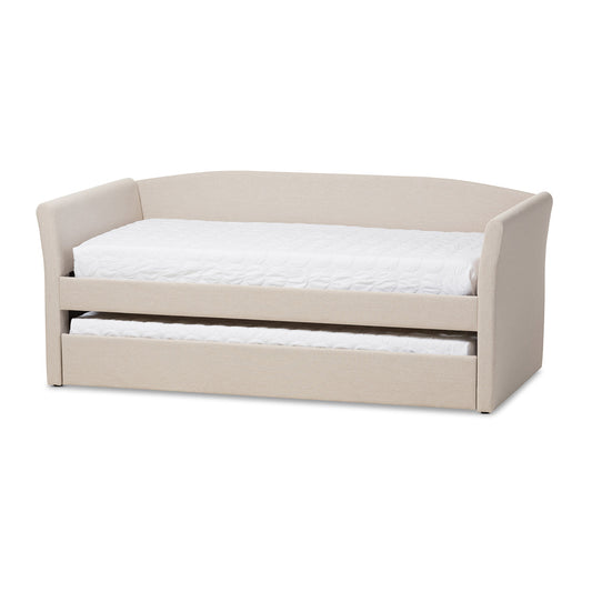 Baxton Studio - CamiNo Daybed in Beige - CF8756-Beige-Day Bed view 1