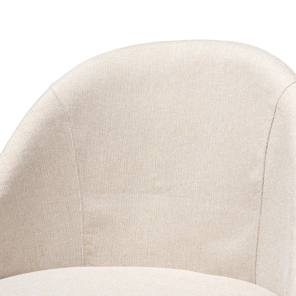 Baxton Studio - Carra Set of 2 Counter Stools in Beige - BBT5355C-Light Beige/Walnut-CS view 3