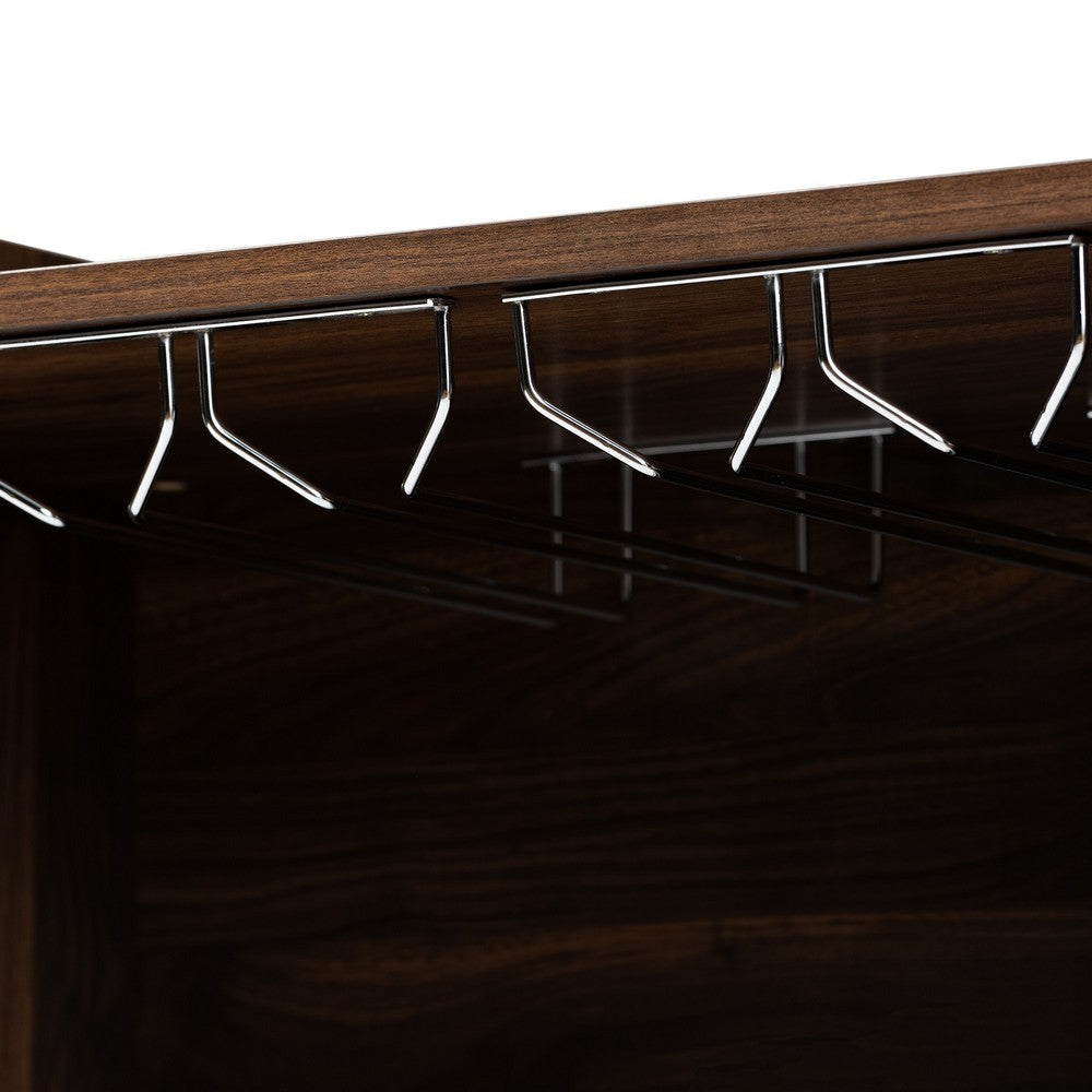 Baxton Studio - Carrie Storage Cabinet in Walnut - RT677-OCC-Walnut-Cabinet view 5