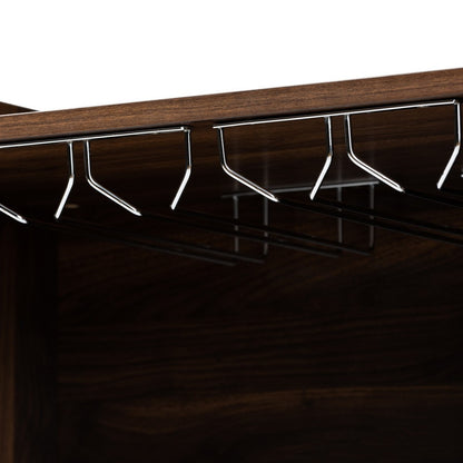 Baxton Studio - Carrie Storage Cabinet in Walnut - RT677-OCC-Walnut-Cabinet view 5