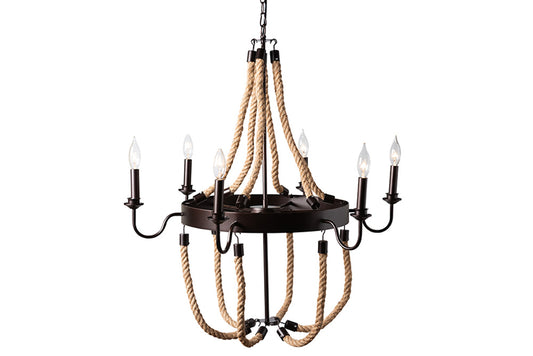 Baxton Studio - Cassia Chandelier - EVEN1015 view 1