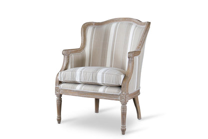 Baxton Studio - Charlemagne Living Room Chair in Beige - ASS293Mi CG4 view 1