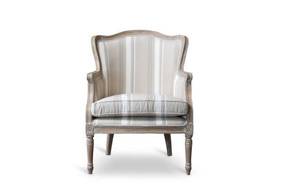 Baxton Studio - Charlemagne Living Room Chair in Beige - ASS293Mi CG4 view 2