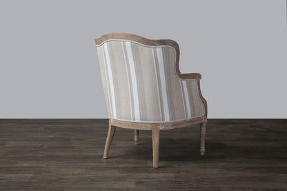 Baxton Studio - Charlemagne Living Room Chair in Beige - ASS293Mi CG4 view 4