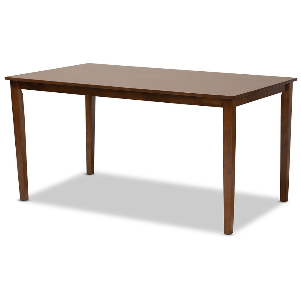 Baxton Studio - Cherese Dining Set in Grey/Walnut Brown - RH334C-Grey/Walnut-7PC Dining Set view 3