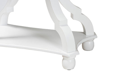 Baxton Studio - Cianna End Table - JY21A025-White-Wooden-ET view 6