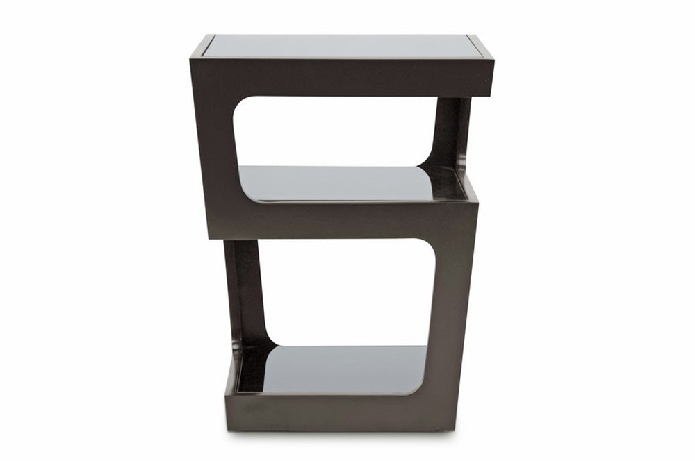 Baxton Studio - Clara End Table in Black - RT286-OCC (CT-089B-Black) view 2