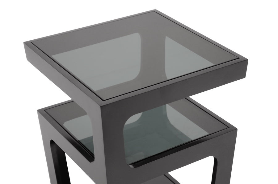 Baxton Studio - Clara End Table in Black - RT286-OCC (CT-089B-Black) view 3