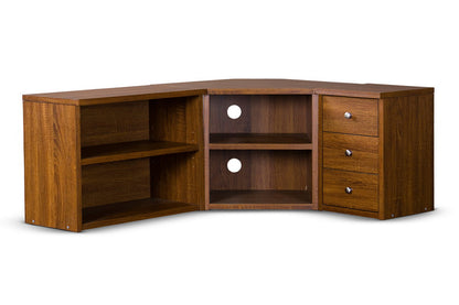 Baxton Studio - Commodore TV Stand in Brown  - TV-032-Oak view 1