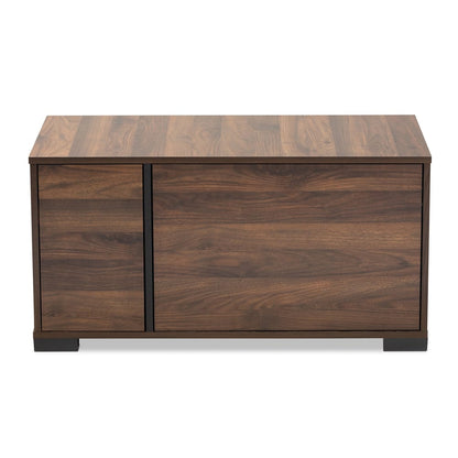 Baxton Studio - ConNor Cat House in Brown - SECHC150110WI-Columbia-Cat House view 3