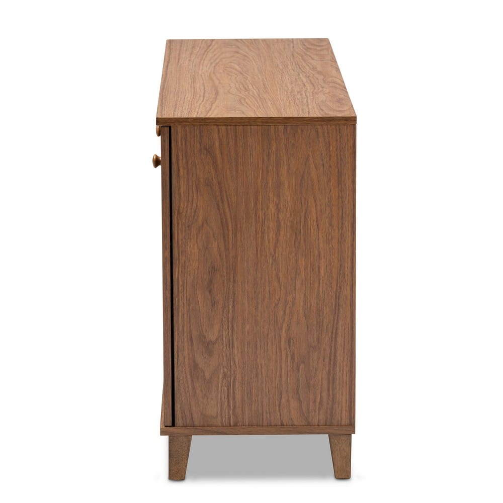 Baxton Studio - Coolidge Shoe Cabinet in Walnut - FP-04LV-Walnut view 3