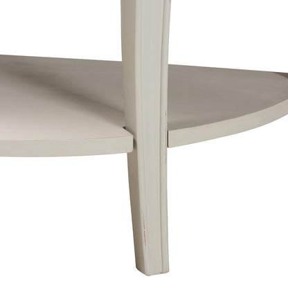 Baxton Studio - Cordelia Console Table in Natural Brown/Greyish Beige - MNT15-White/Natural-ST view 6