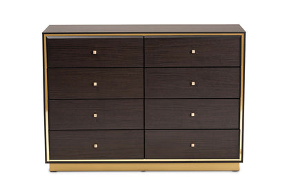 Baxton Studio - Cormac Dresser - LV28COD28232-Modi Wenge-8DW-Dresser view 3