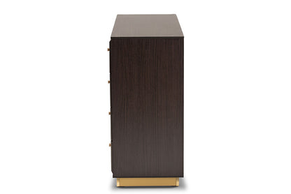 Baxton Studio - Cormac Dresser - LV28COD28232-Modi Wenge-8DW-Dresser view 4