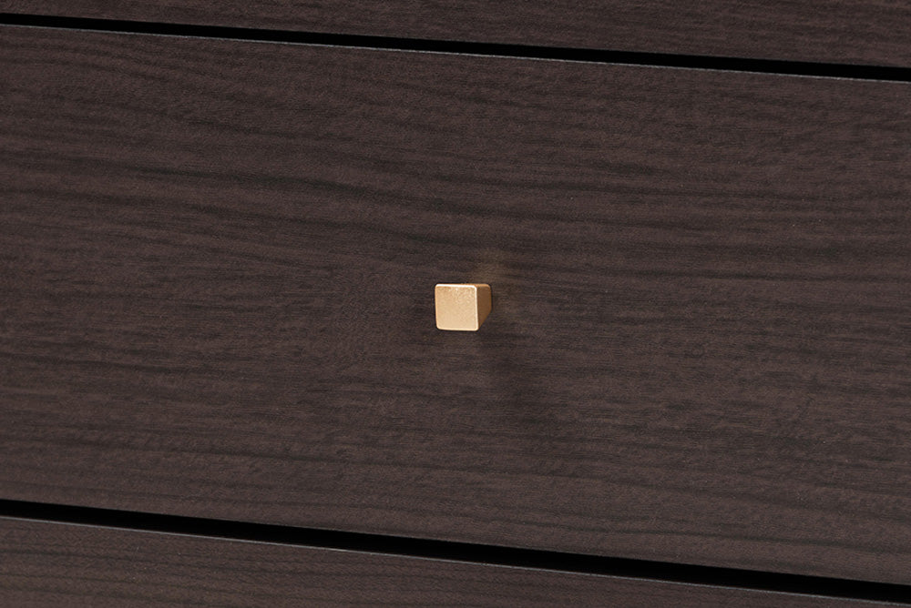 Baxton Studio - Cormac Dresser - LV28COD28232-Modi Wenge-8DW-Dresser view 6