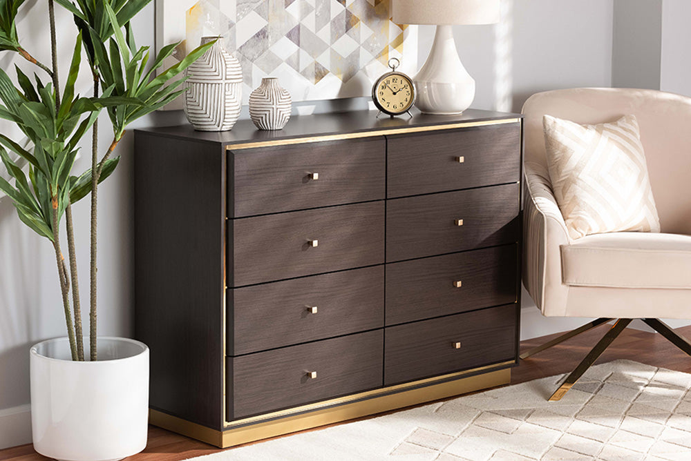 Baxton Studio - Cormac Dresser - LV28COD28232-Modi Wenge-8DW-Dresser view 9