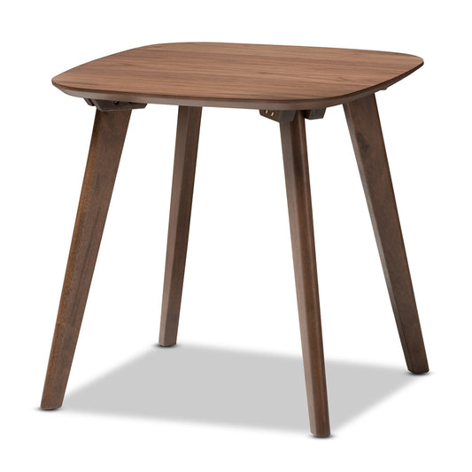 Baxton Studio - Dahlia End Table in "Walnut" Brown - Dahlia-Walnut-ET view 1