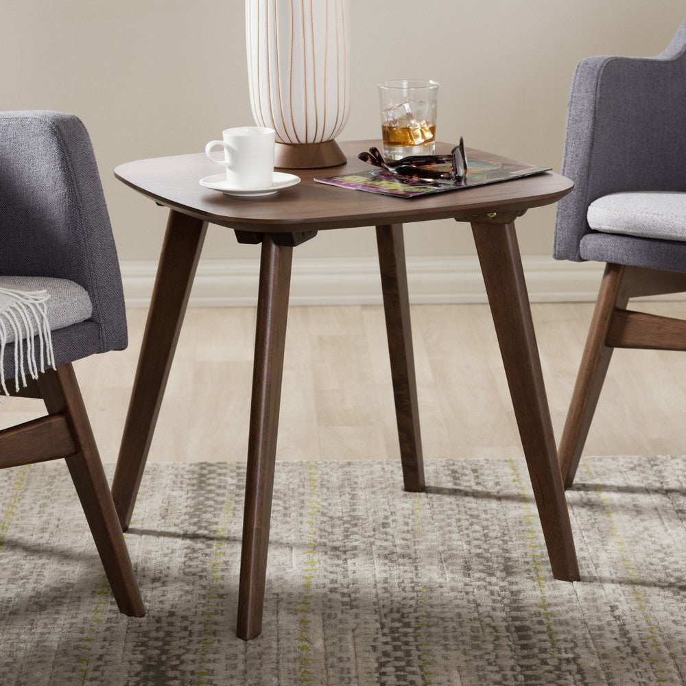Baxton Studio - Dahlia End Table in "Walnut" Brown - Dahlia-Walnut-ET view 5