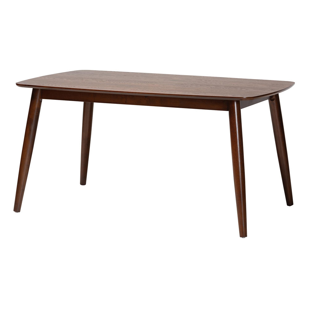Baxton Studio - Dannell Dining Set in Grey/Walnut Brown/Light Brown - CS003C-Walnut/Light Grey-7PC Dining Set view 3