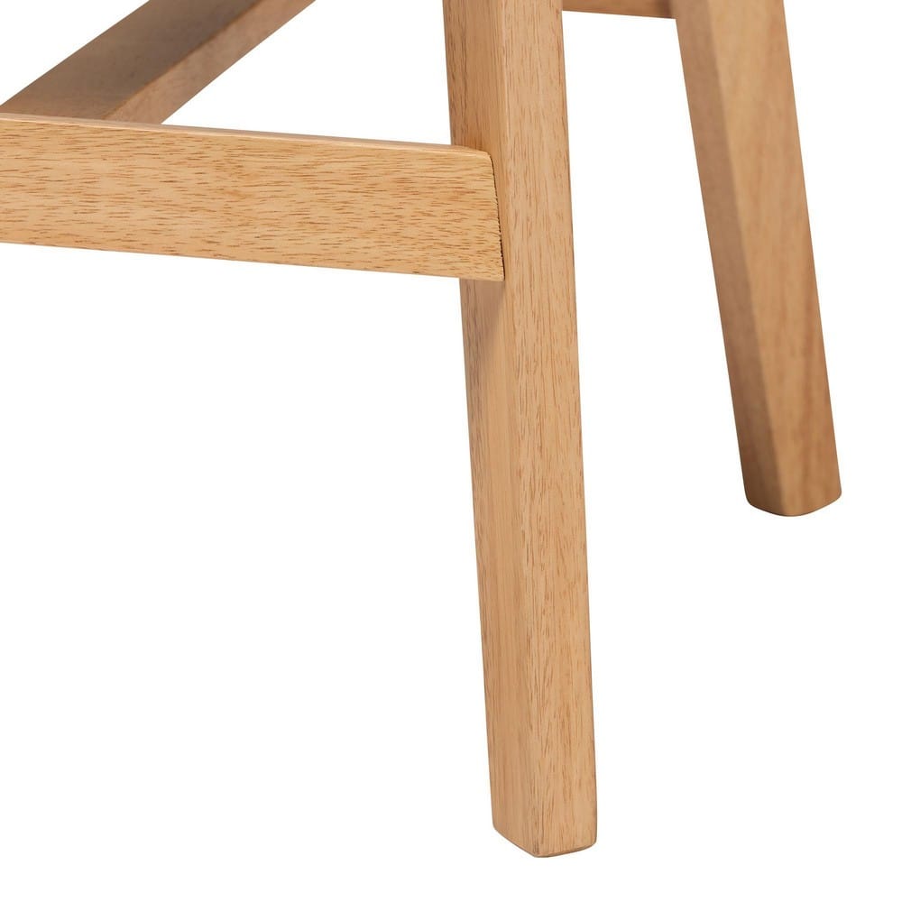 Baxton Studio - Dannell Set of 2 Counter Stools in Grey/Natural Oak/Light Brown - CS003P-Natural Oak/Light Grey-PC-2PK view 5