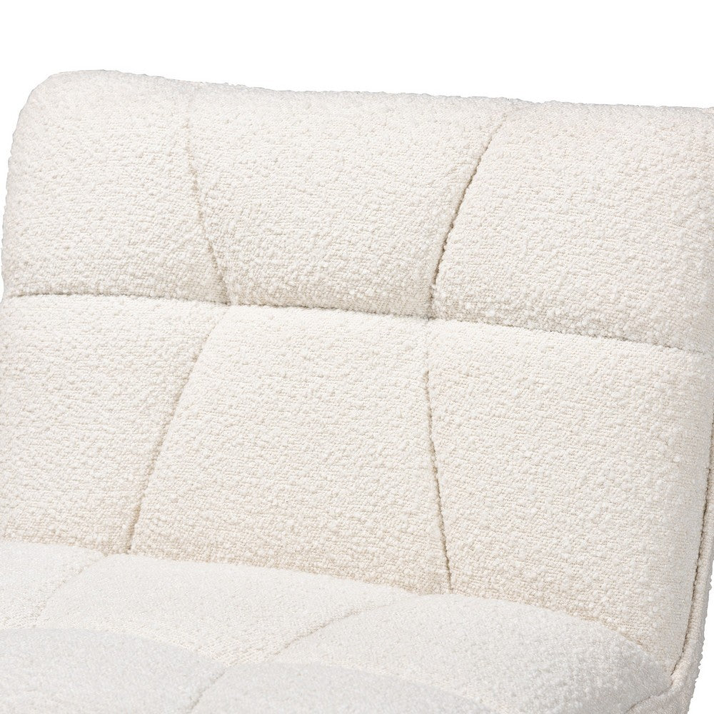 Baxton Studio - Darielle Chair in White/Walnut Brown - BBT5453-Maya-Cream/Walnut-CC view 5
