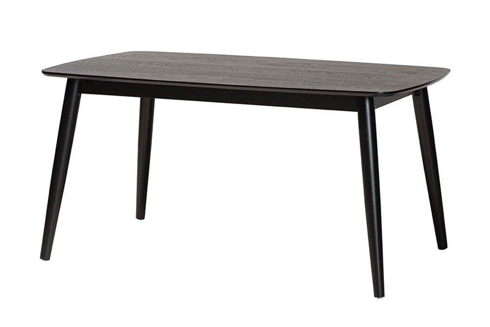 Baxton Studio - Darrion Dining Set - CS004C-Black/Cream-7PC Dining Set view 3
