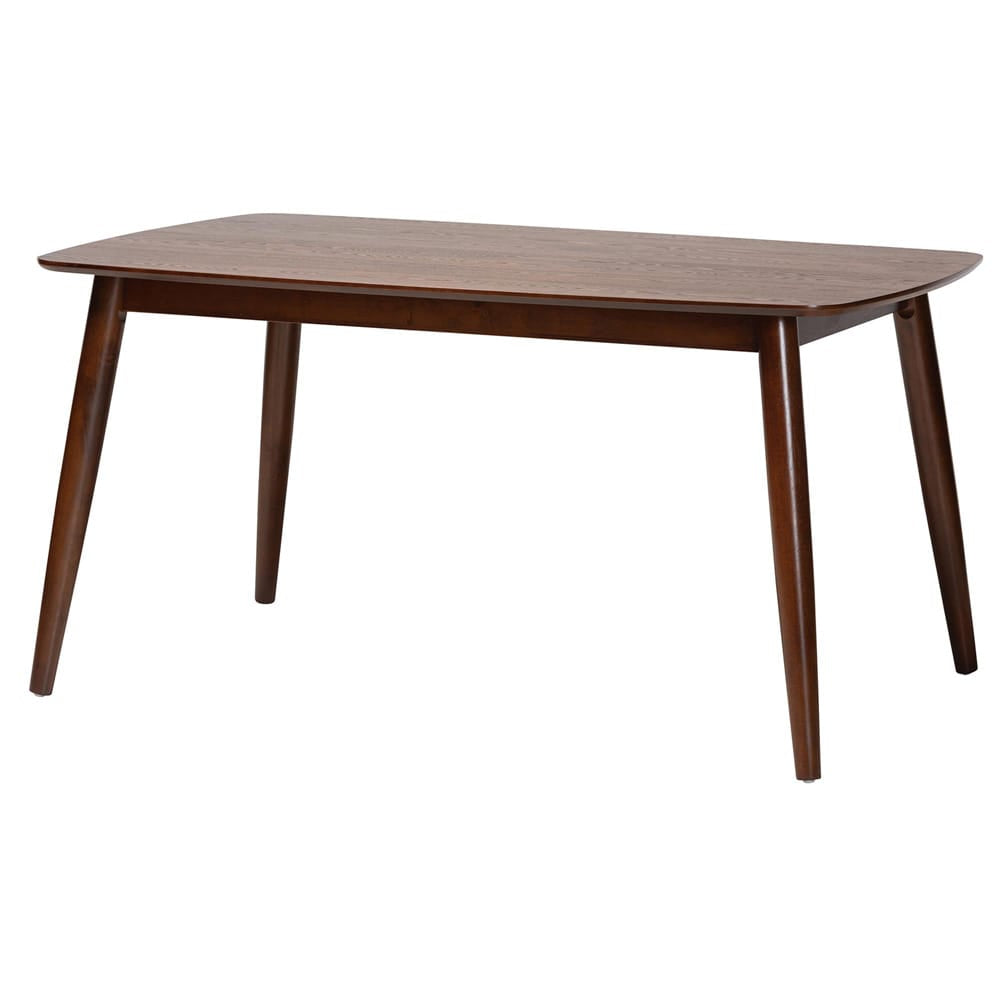 Baxton Studio - Darrion Dining Set in Grey/Walnut Brown/Light Brown - CS004C-Walnut/Light Grey-7PC Dining Set view 3
