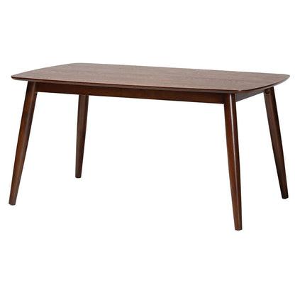 Baxton Studio - Darrion Dining Set in Grey/Walnut Brown/Light Brown - CS004C-Walnut/Light Grey-7PC Dining Set view 3