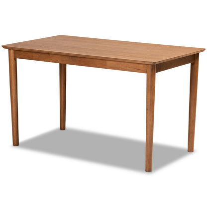 Baxton Studio - Daymond Dining Set in Dark Brown/Walnut Brown - BBT8051.12-Dark Brown/Walnut-4PC Dining Nook Set view 5
