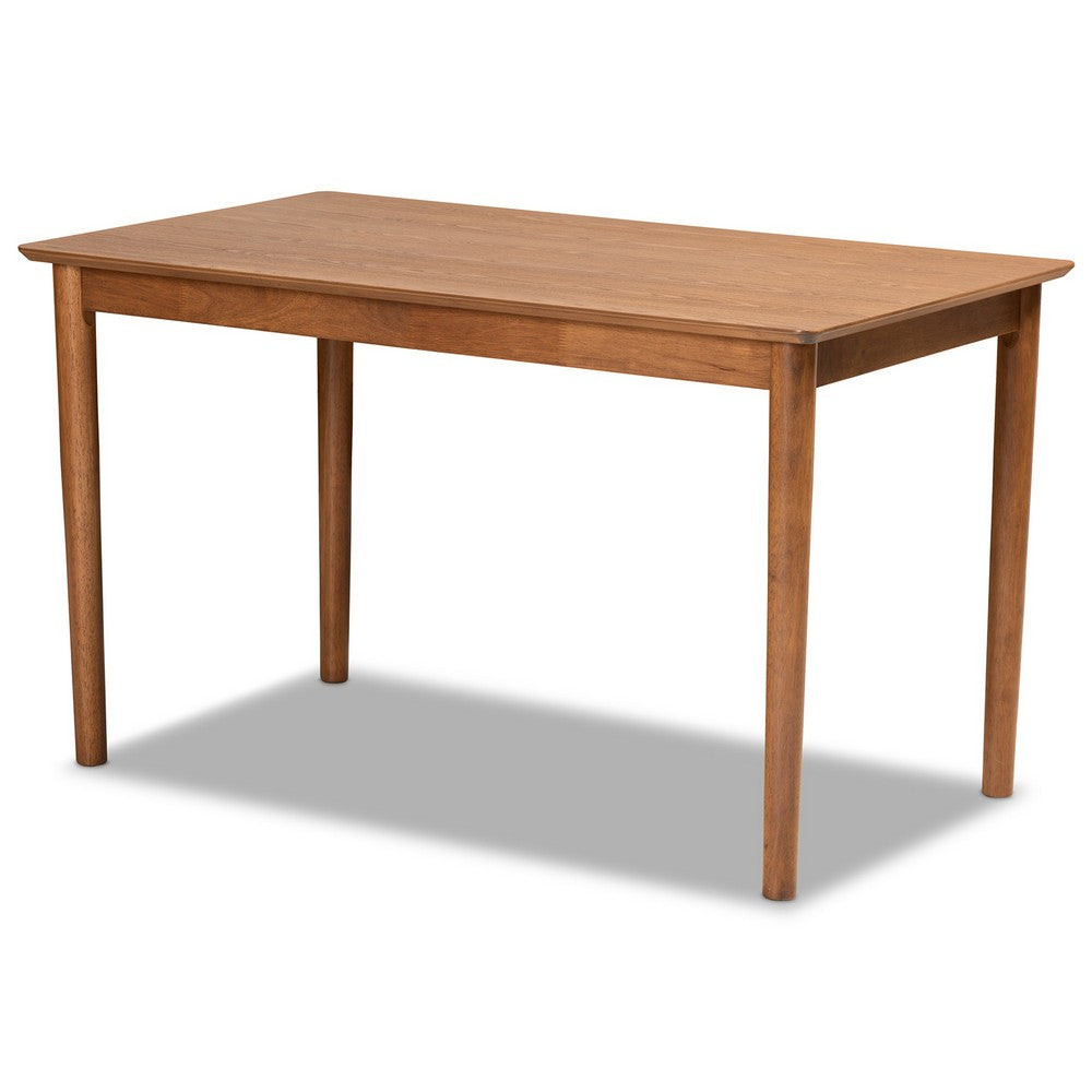 Baxton Studio - Daymond Dining Set in Tan/Walnut Brown - BBT8051.12-Tan/Walnut-4PC Dining Nook Set view 5