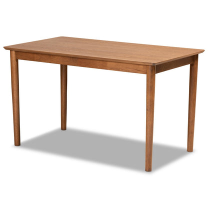 Baxton Studio - Daymond Dining Set in Tan/Walnut Brown - BBT8051.12-Tan/Walnut-4PC Dining Nook Set view 5