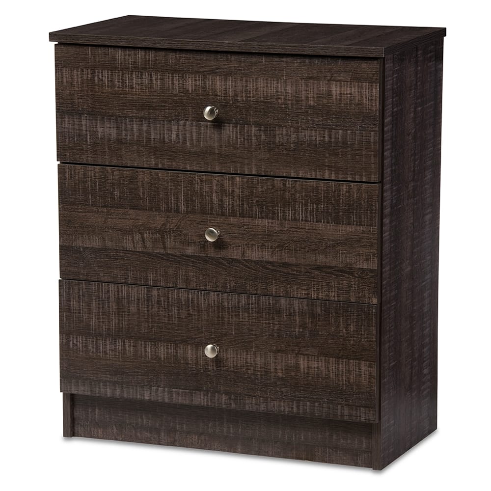 Baxton Studio - Decon Chest in Brown - B06-Brown view 1