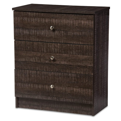 Baxton Studio - Decon Chest in Brown - B06-Brown view 1