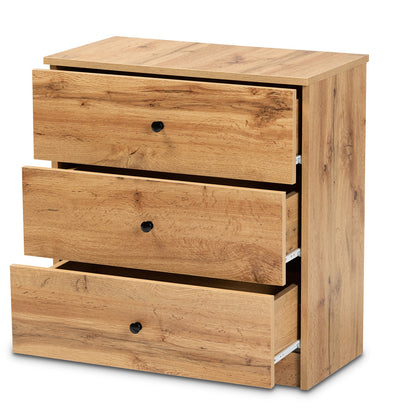 Baxton Studio - Decon Chest in Oak Brown - B06-Wotan Oak view 2
