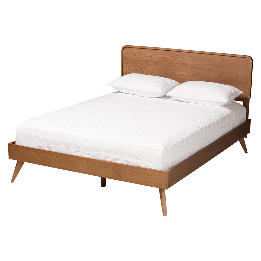 Baxton Studio - Demeter Full Bedroom Set in Walnut Brown - Demeter-Ash Walnut-Full 5PC Bedroom Set view 3