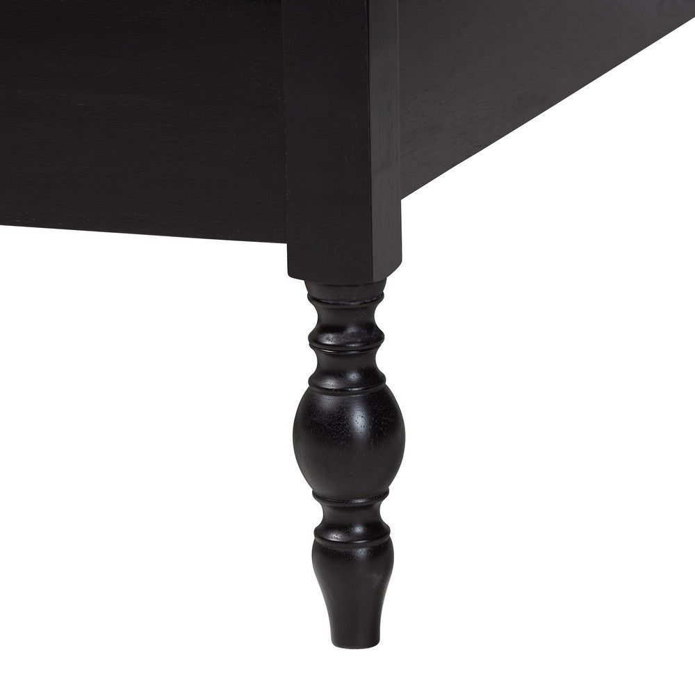 Baxton Studio - Denita Full Bedroom Set in Black - Alaba-4PC Bedroom Set-Black-Full-1NS view 10