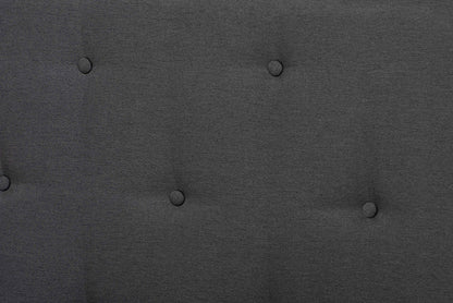 Baxton Studio - Diantha King Size Bed - MG0061-Dark Grey/Walnut-King view 7