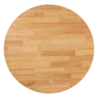 Baxton Studio - Donato Dining Set in Oak Brown/Light Brown - RH256C-Natural Rattan-Round-5PC Dining Set view 4