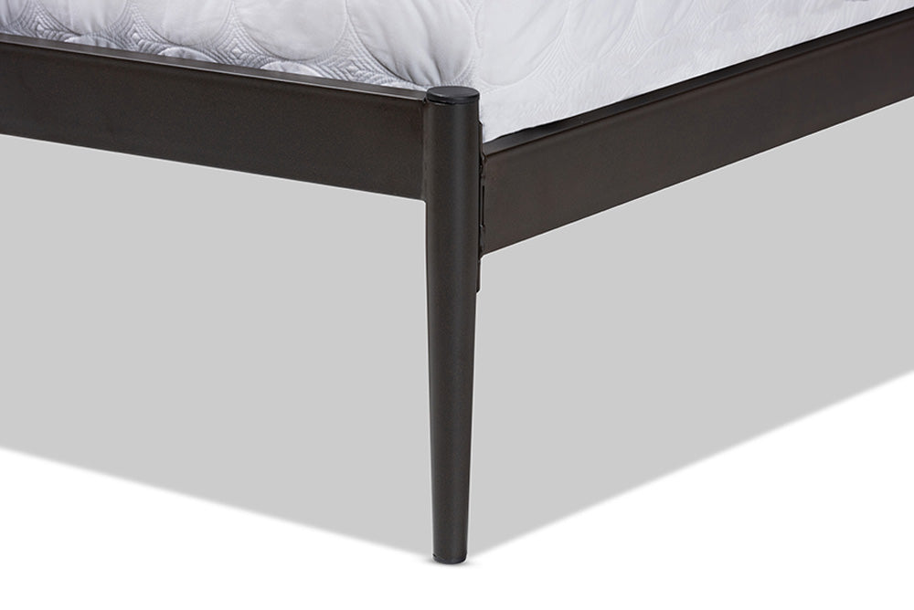 Baxton Studio - Dora Queen Size Bed - TS-Dora-Black-Queen view 6