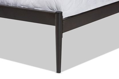Baxton Studio - Dora Queen Size Bed - TS-Dora-Black-Queen view 6