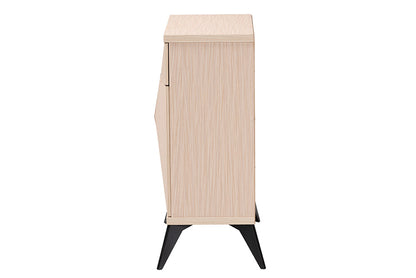 Baxton Studio - Draper Sideboard - KBL2347-Natural/Black-1DW-Sideboard view 4