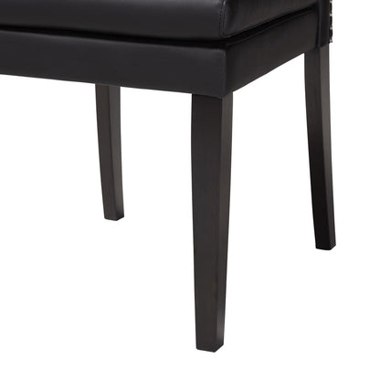 Baxton Studio - Dylin Set of 2 Dining Chairs in Black - BBT5158-Black view 5