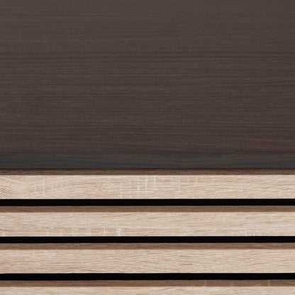 Baxton Studio - Eckhart Cat House in Dark Brown/Oak - SECHC150130WI-Modi Wenge/Hana Oak-Cat House view 8
