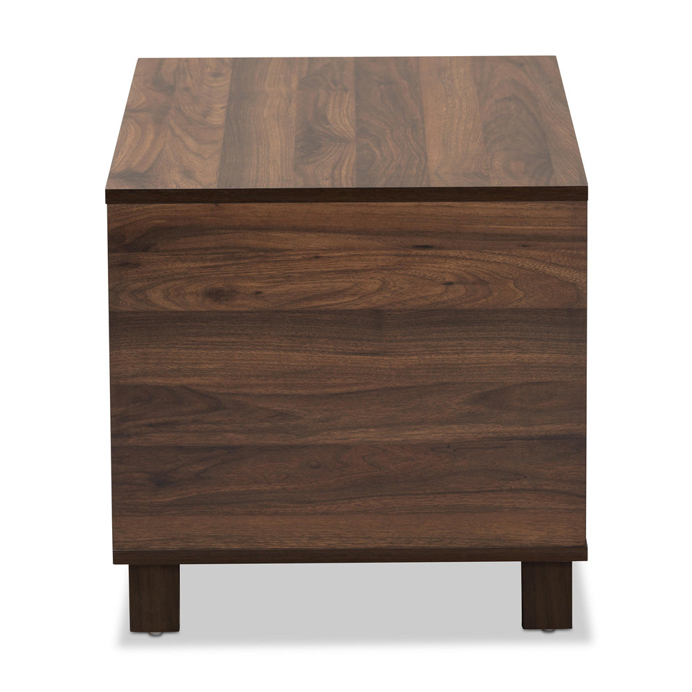 Baxton Studio - Eckhart Cat House in Walnut Brown - SECHC150130WI-Walnut-Cat House view 3