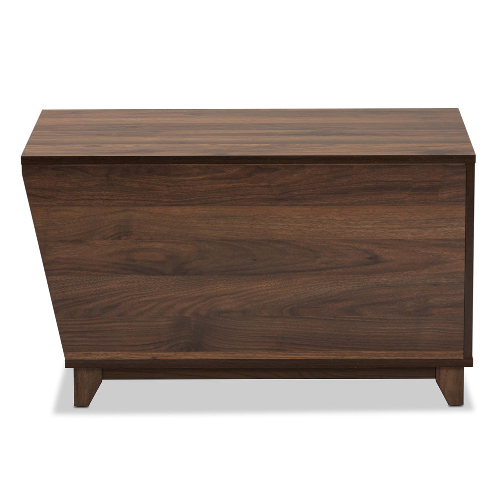 Baxton Studio - Eckhart Cat House in Walnut Brown - SECHC150130WI-Walnut-Cat House view 4