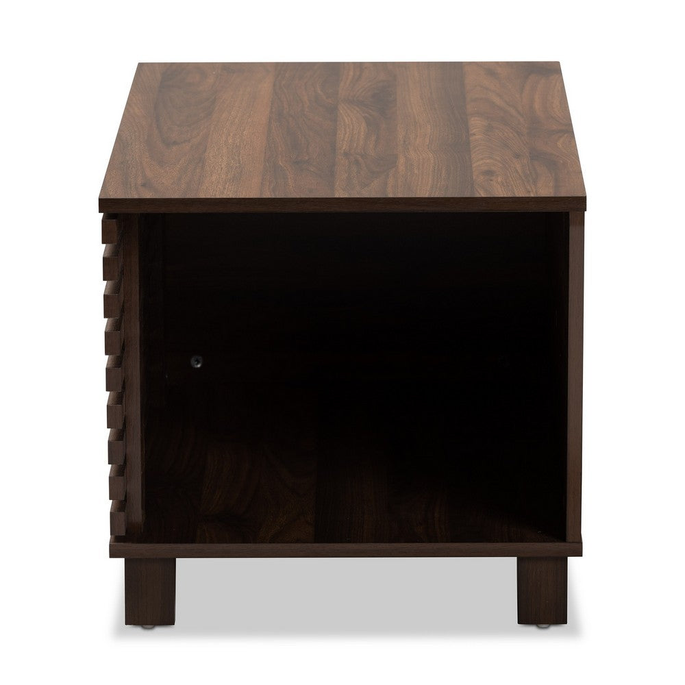 Baxton Studio - Eckhart Cat House in Walnut Brown - SECHC150130WI-Walnut-Cat House view 5
