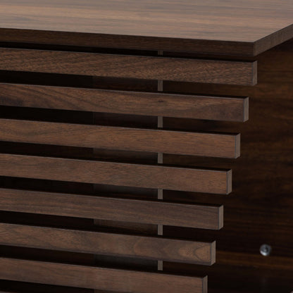 Baxton Studio - Eckhart Cat House in Walnut Brown - SECHC150130WI-Walnut-Cat House view 6
