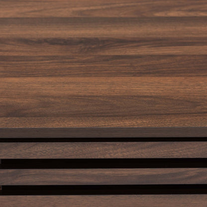 Baxton Studio - Eckhart Cat House in Walnut Brown - SECHC150130WI-Walnut-Cat House view 8